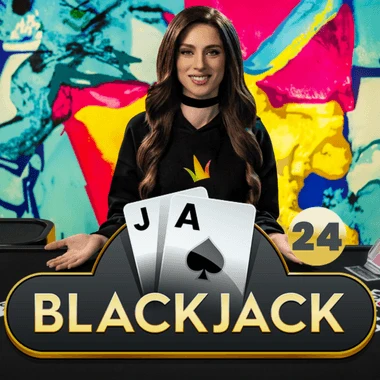 Blackjack 24 game tile